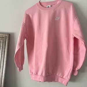 Nike Women's Soft Pink Crew Neck Sweater- Never worn